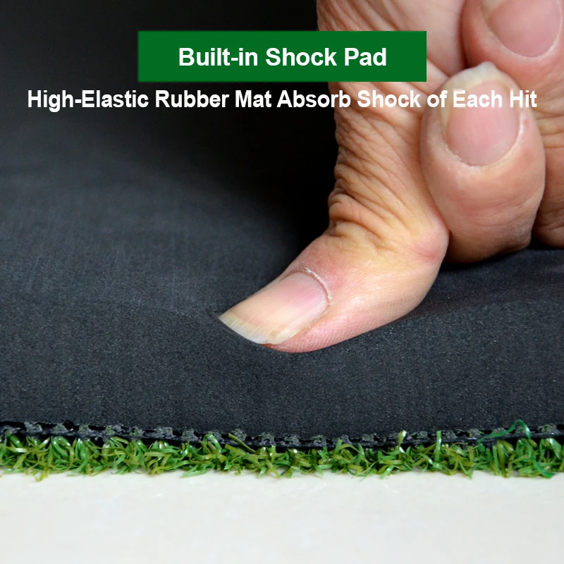 GP Golf Mat With Rough and Sand Customized Golf Training Wholesale Indoor Putting Practice  Mat for Home Golf Range Mat