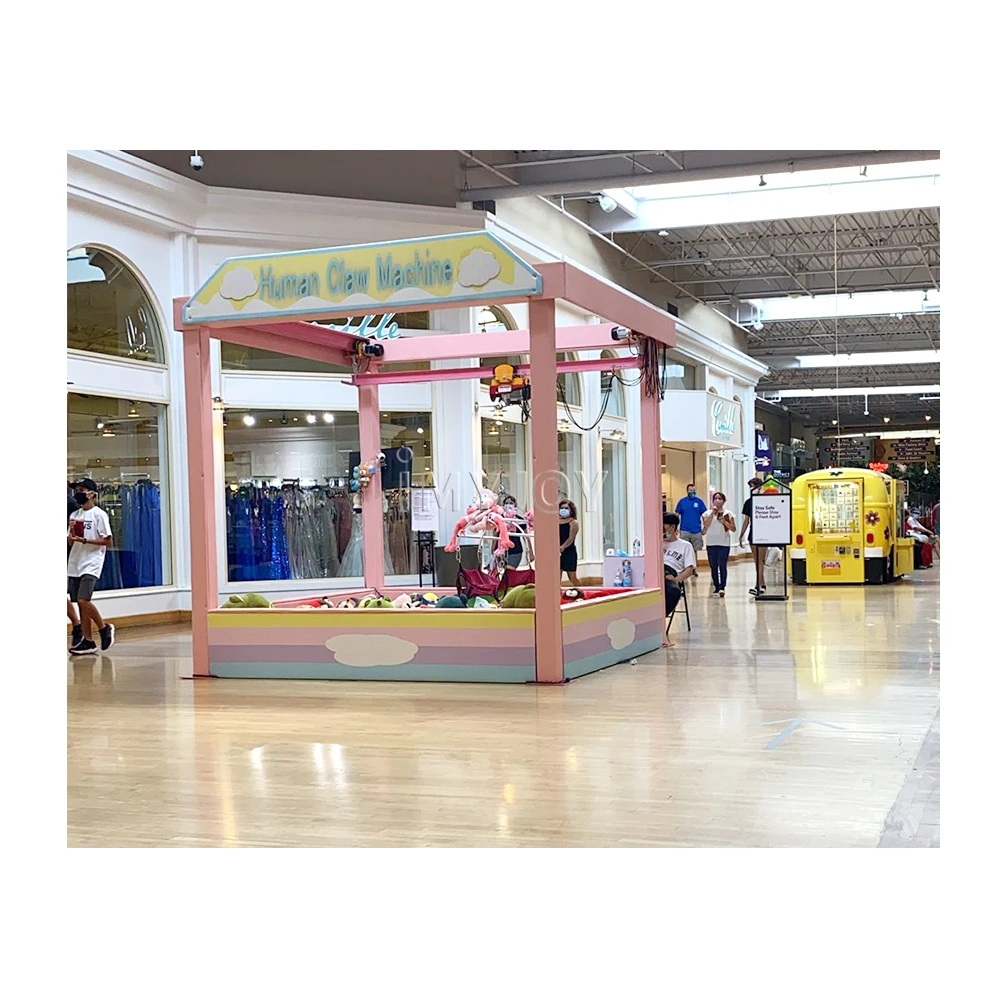Hot Sale China Factory Amusement Park Electronic Vending Arcade Real Human Claw Machine