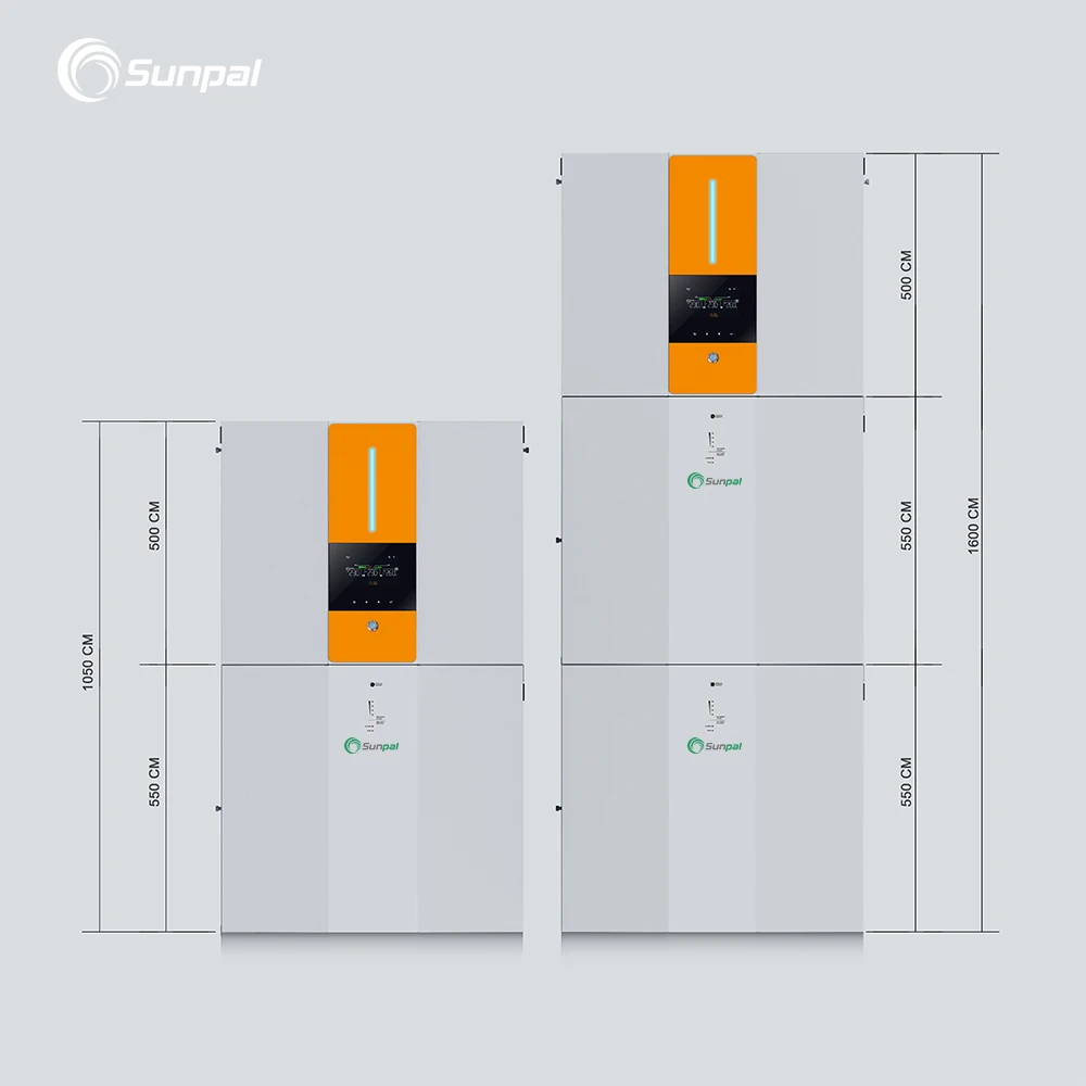 Sunpal All in One Solar Hybrid Inverter  5.5Kva Energy Storage System With 51.2V Inbuilt Batteries