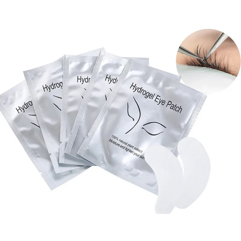 Mini Disposable Adhesive Silicon Lash Hydrogel Eyepads Under Eye Pad Wholesale Lint Eye Gel Patch for Eyelash Extension