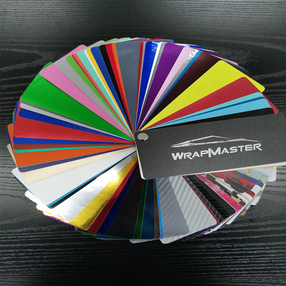 Wholesale WRAPMASTER More Than 180 Color Car Wraps Sample Booklet Vehicle  Body Vinyl wrap Auto Car Stickers From m.