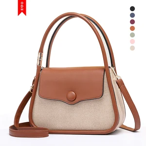 Minissimi Trendy Low MOQ Custom Pu Simple Portable Casual Skulderveske Small Bag Designer Ladies Purse Handbags