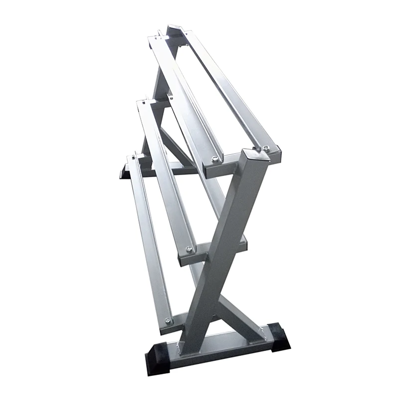 Factory Custom Three-tier Barbell Rack Sturdy Vertical Storage Bracket ...
