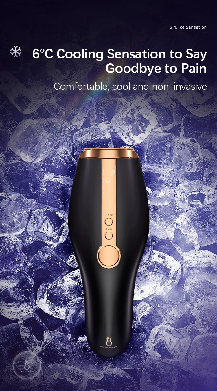 IPL Laser Hair Removal Machine Home Use Ice Cooling Sapphire Laser Hair Removal 2023 New Product Hot Selling French Beauty