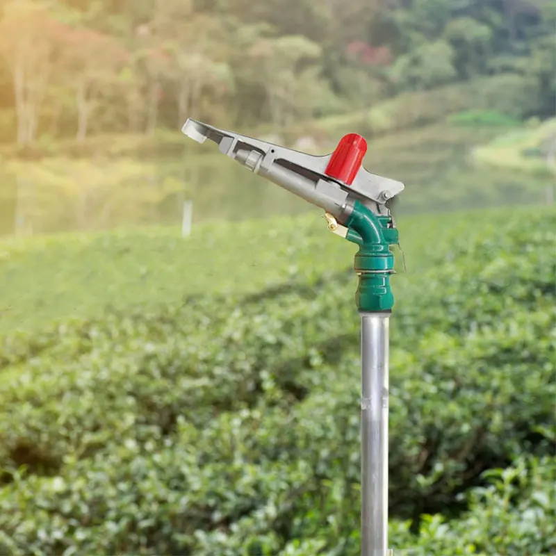 360 Rotating Automatic Water Arroseur Agricol 2 Inches Pipe and Rain Gun for Irrigation Garden Sprinklers