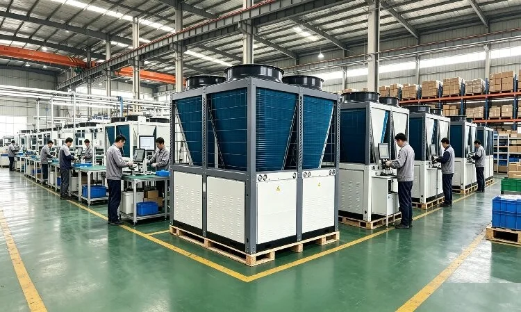 Swimming Pool Heat Pump, 36KW/45KW/70KW/90KW, R-410A - detail 8