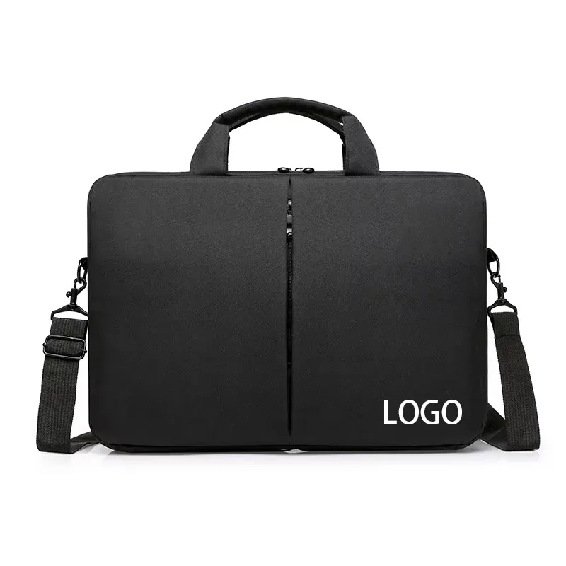 product laudtec large capacity laptop shoulder bag waterproof polyester case carrying daily use simple business bags custom logo dnb160-3