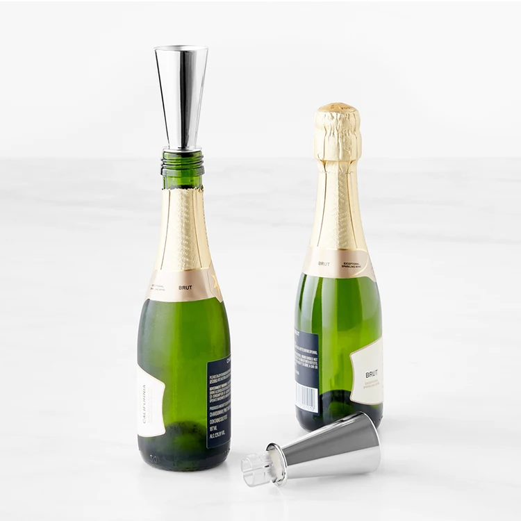 Sipstar Champagne Flute Sipper for Mini Moet & Korbel Brut 187ml Split  Bottles - Gold Acrylic Wine Accessory, Bachelorette Bridesmaid Favor Gift  Idea