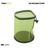 Green-medium-can hold 25 balls