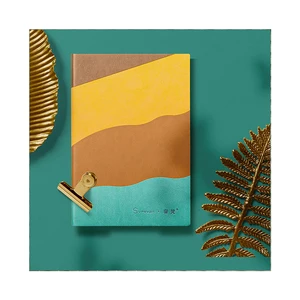 Wholesale Office Supply Journal Notebook A5 High Quality Business Gift Softcover Pu Leather Notepad Personalized Diary Custom