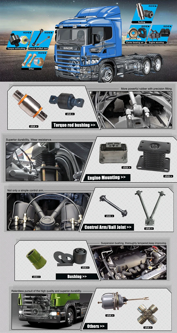 大型ダンプ　部品　　ロッド 日野純正トルクロッドブッシュ いすゞBESTFIXトルクロット