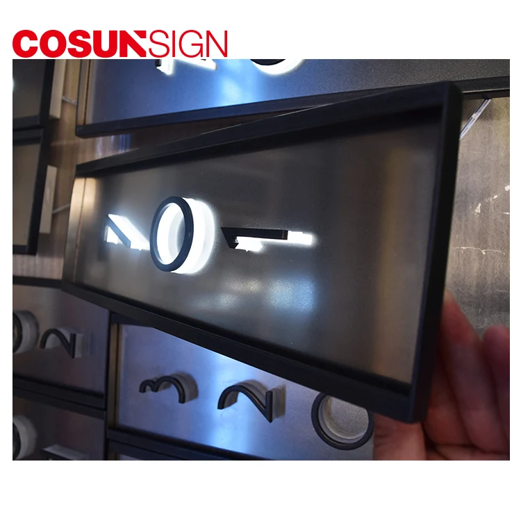 Modern Coloured Light LED Back Lit Smart Hotel Room Number Sign with Eco-Friendly Design and Easy Installation