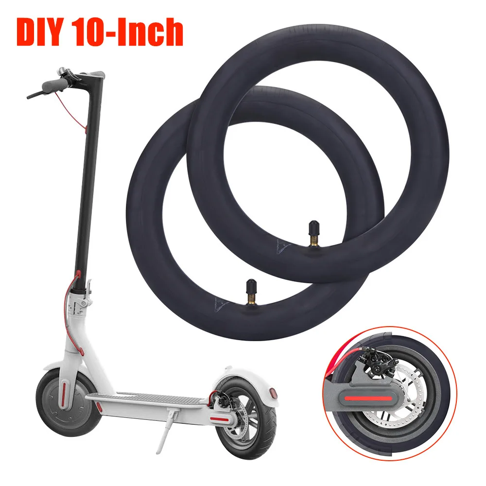 10x2.125 Inch Scooter Inner Tube Rubber Thicken Front & Rear Wheels M365/Pro/1S Electric Scooter Spare Parts