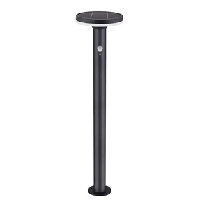 Vertak Stainless Steel Green Energy Solar Powered Pillar Light Outdoor Solar Garden Spike Light