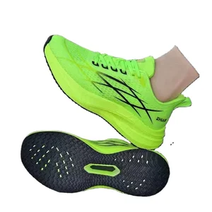 Custom Men's High Quality Casual Running Shoes for All Seasons Carbon Plate Breathable Mesh Insole Chunky Sport Shoe Rubber