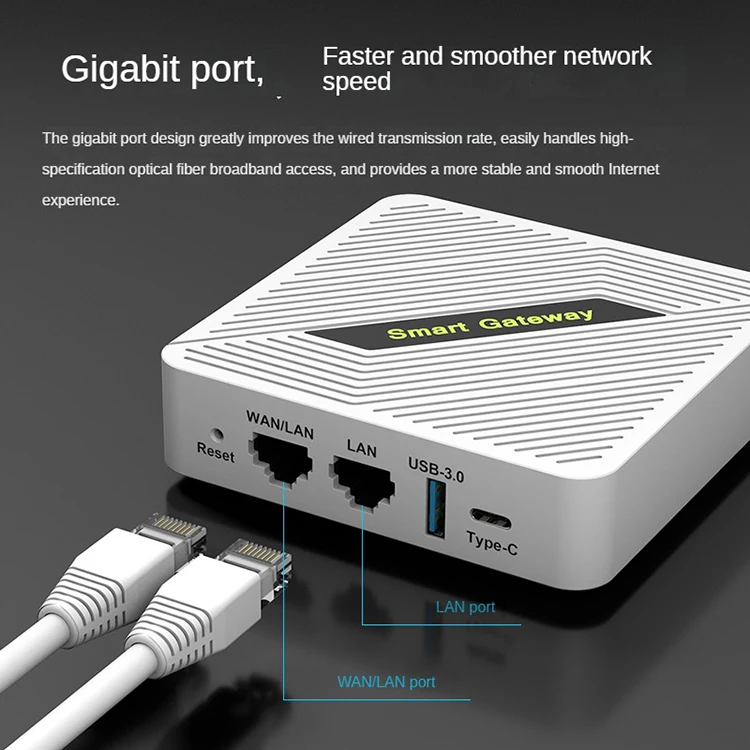 Starlink-compatible AX1800 Mini Portable VPN Router