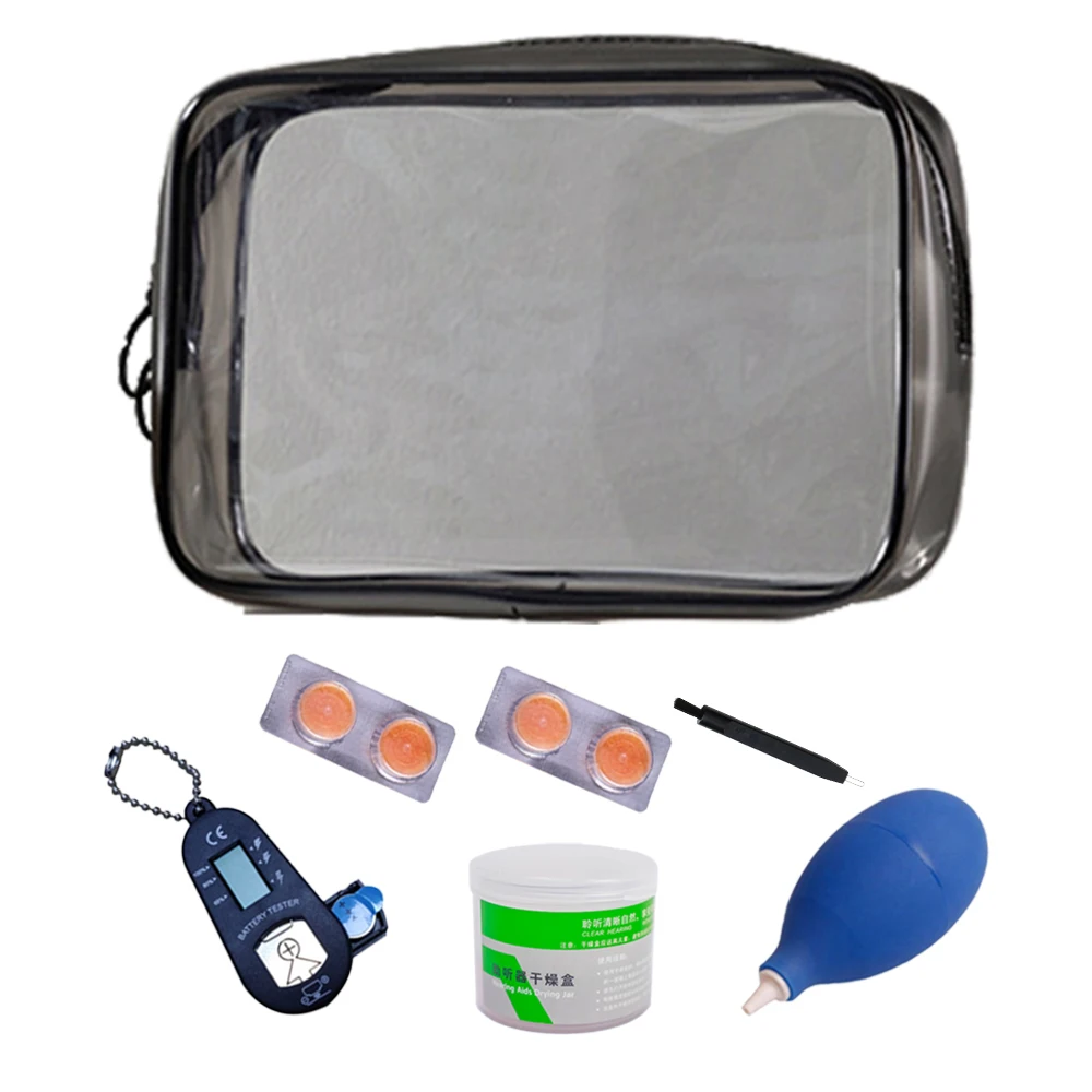Siemens Quality Cheap Price Hearing Aid Cleaning Dry Kit Set Battery
