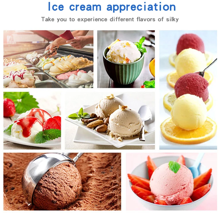 Commercial Ice Cream Maker Machine Prices Batch Freezer Automatic Fresh