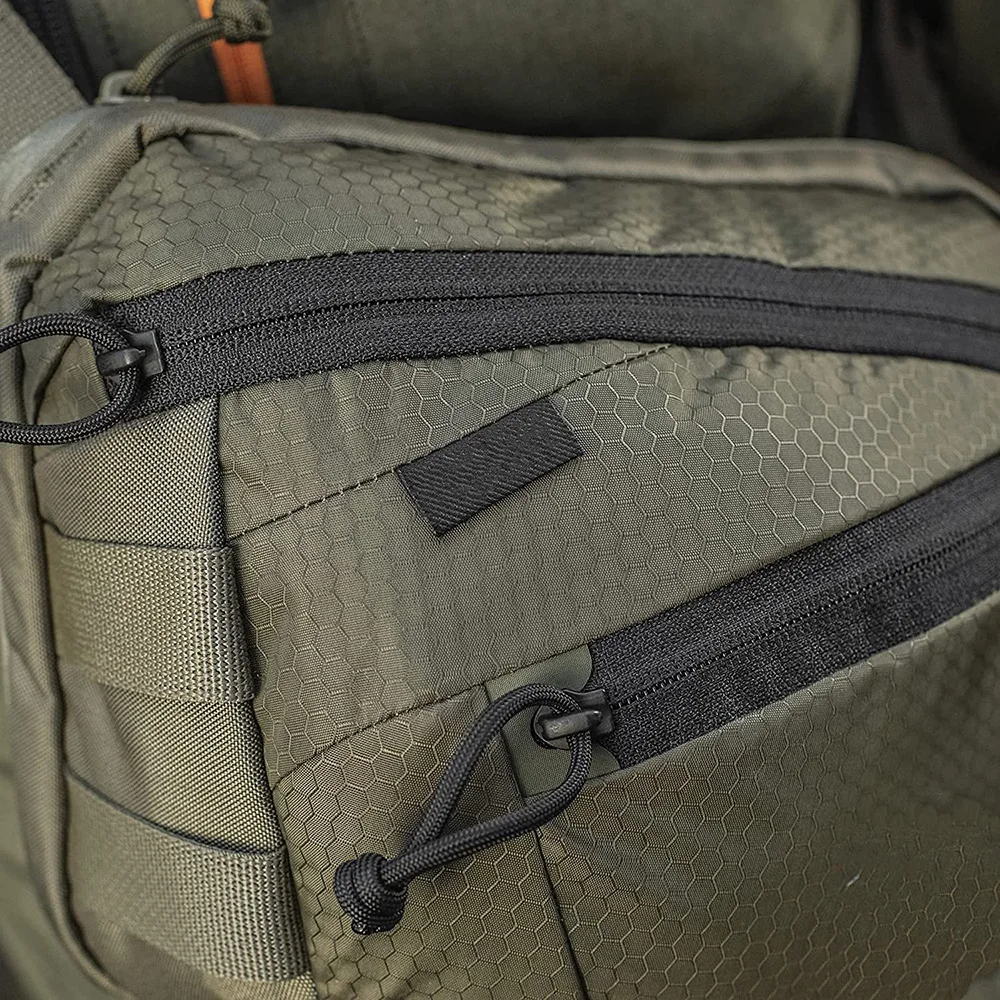 FREE SAMPLE Assault Shoulder Bag Concealed Chest Sling Bag CCW Bag (ranger Green)