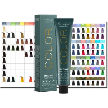 OEM Professional Salon Use Hair Color Cream Private Label Permanent Cream Hair Color Hair Dye