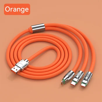 High-quality 120W 6A Type C USB Cable for Fast Charging and Data Transmission