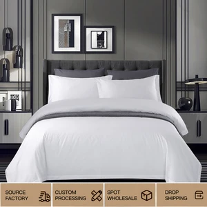 Factory Direct Sale Hotel Linen Bedding All-cotton Premium Four-piece Set