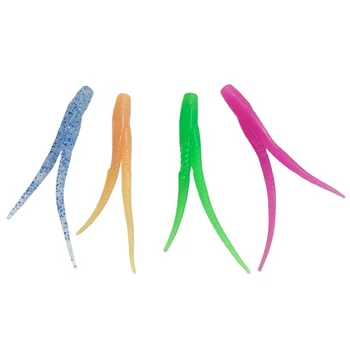 Crankbait Lure Multi-color Long-cast Bionic Artificial Soft Bait Stainless Steel Bass Fishing Jerkbait 10 Pieces/Package – Soft Lure – view 2