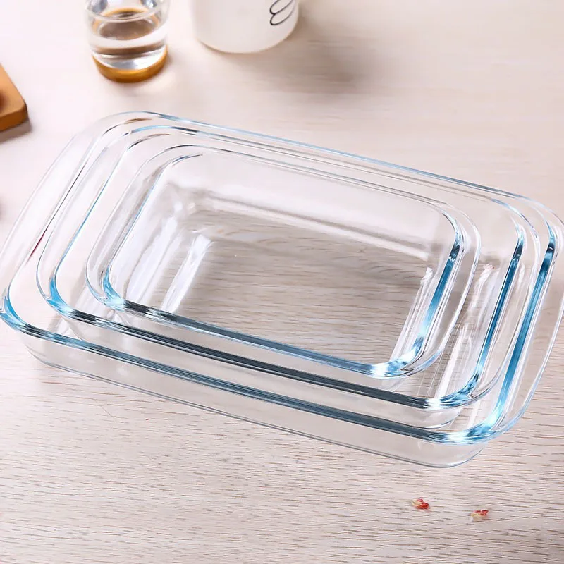 9x9 microwavable high borosilicate glass baking