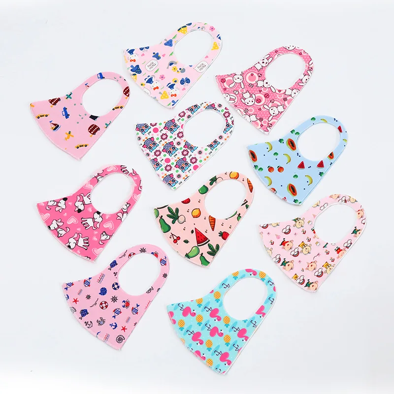 Модный дешевый защитный Пылезащитный дышащий чехол из микрофибры с мультяшным рисунком милый волоконный чехол для лица для детей