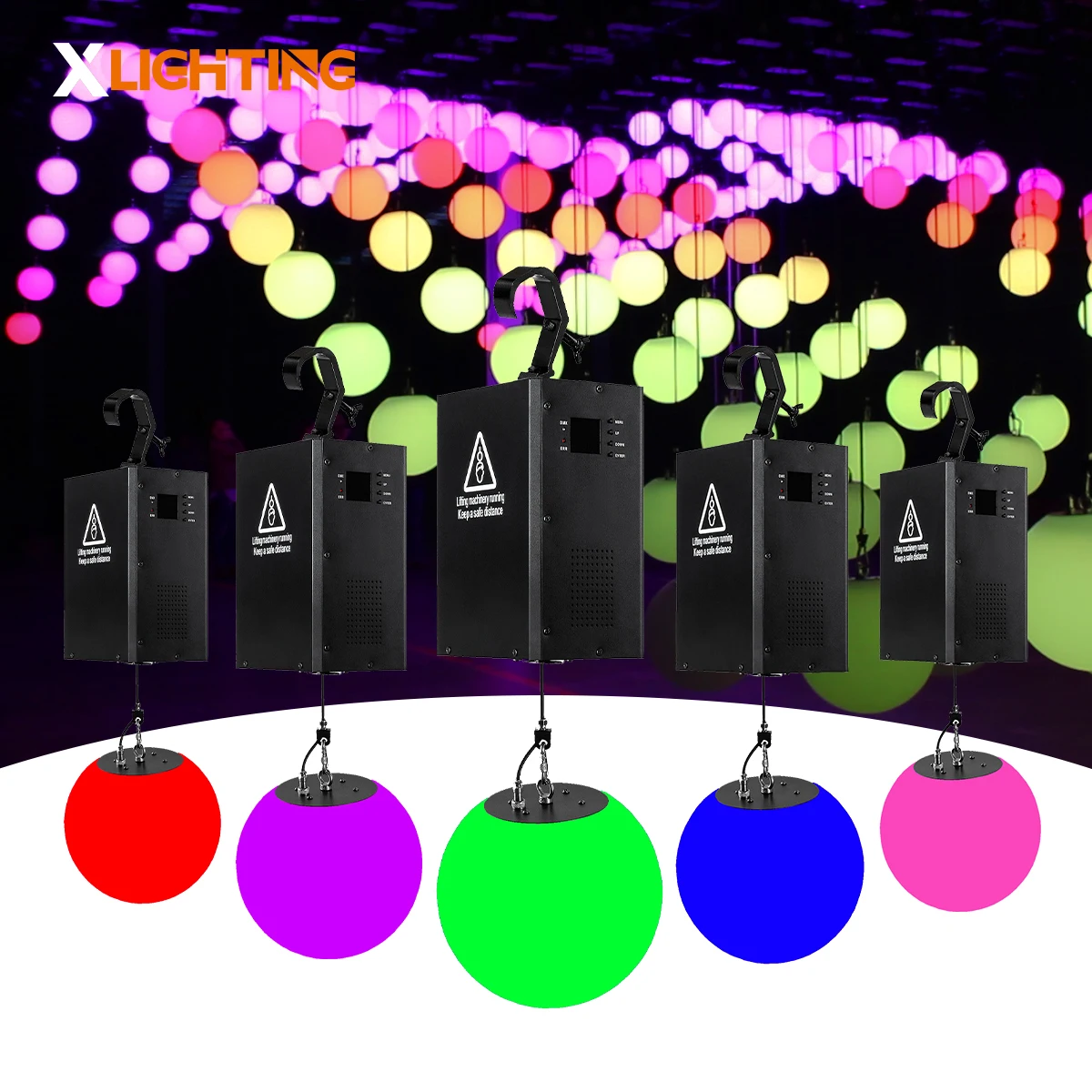 Ceiling Cheap Disco Ball 3d Effects Led Kinetic Lights Use for Night Club