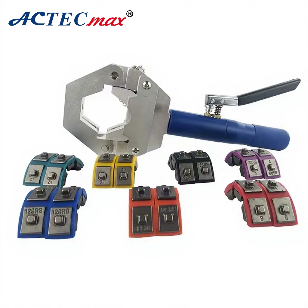 Hydraulic Steel AC Hose Crimper for Car Air Conditioning Repair Model AC.135.0431 High Performance Hand Tool OEM/ODM Available