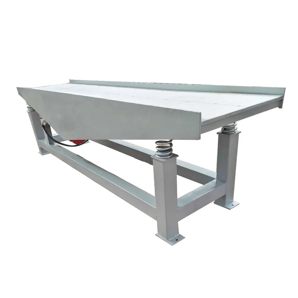 Silicon Mold Linear Moving Industrial  Vibrating Table Machine