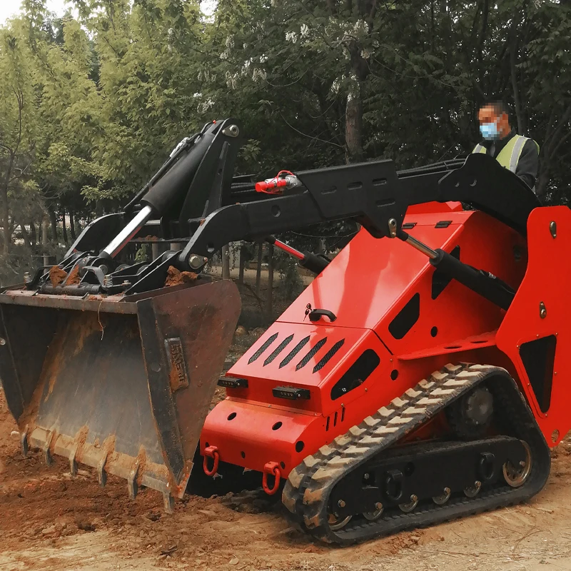 1200kgs Loading Power Hercules Skid Steer Stand on Track Skid Steer Loader