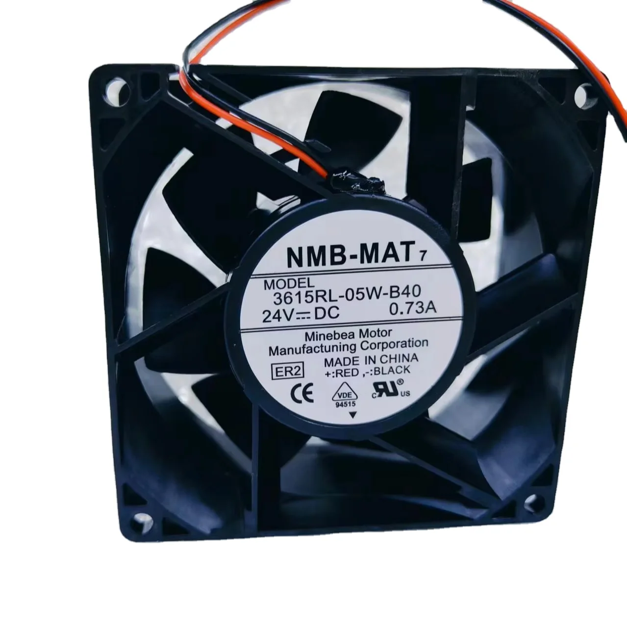 Cooling Fan étanche NMB-MAT 3615RL-05W-B40 - 9cm 24V 0.73A - Étanche Double Roulement Billes Ventilateur Inverter Cooling Fan étanche NMB-MAT 3615RL-05W-B40 - 9cm 24V 0.73A - Étanche Double Roulement Billes Ventilateur Inverter