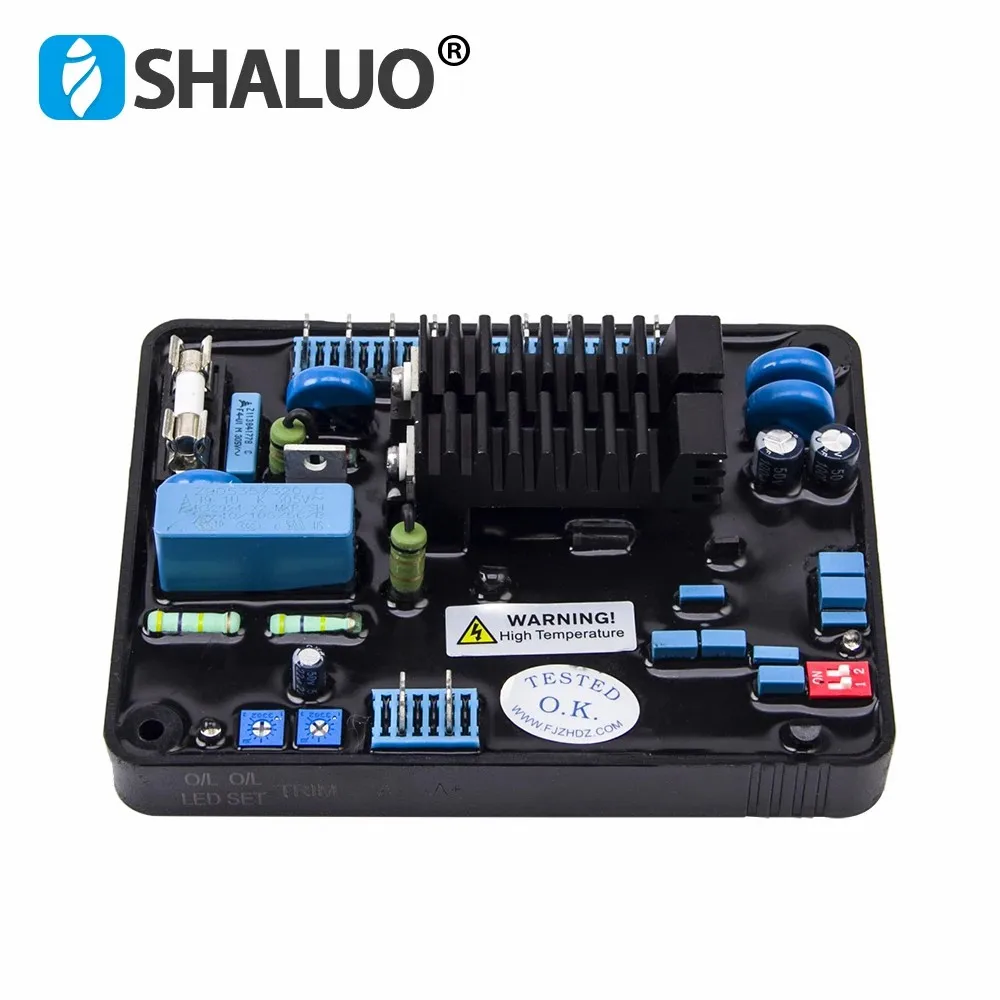 6A EVC300i ENGGA AVR estabilizador y regulador de voltaje autom&aacute;tico generador sin escobillas M&oacute;dulo de Control de excitaci&oacute;n piezas Genset