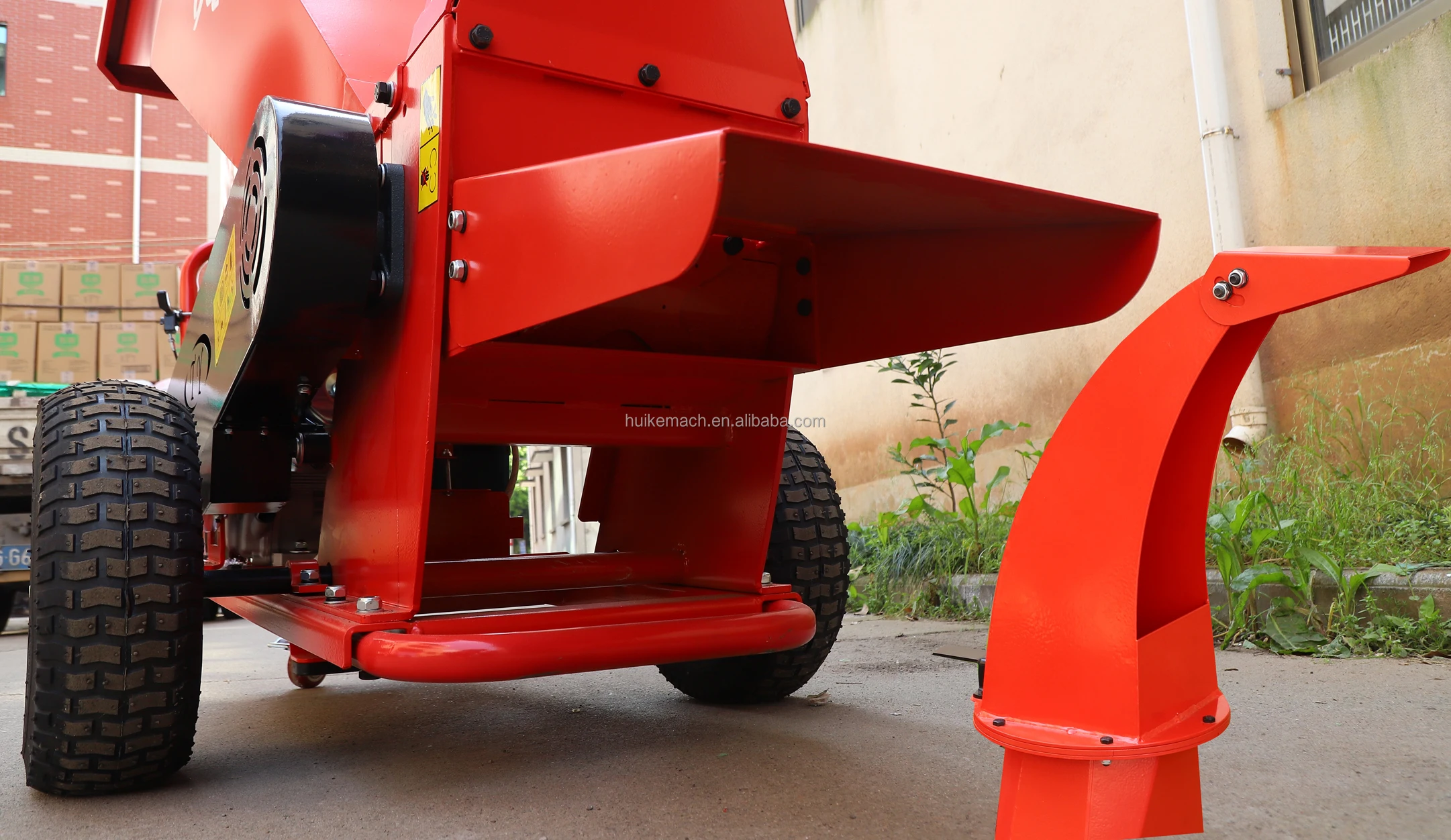 Garden Leaf Mulcher Shredder Mulching Chipping Machine Forest Machinery