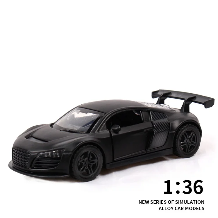 2017 Audi RS6, Black - Showcasts TM012002 - 1/36 scale Diecast Model Toy Car