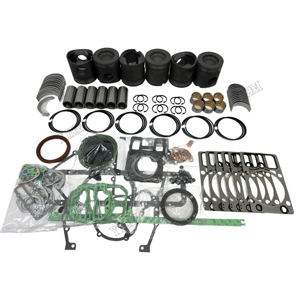 BF6M1015 Engine Overhaul Kit With Piston Rings Cylinder Gaskets Bearings for Deutz Replacement Engine Parts 2