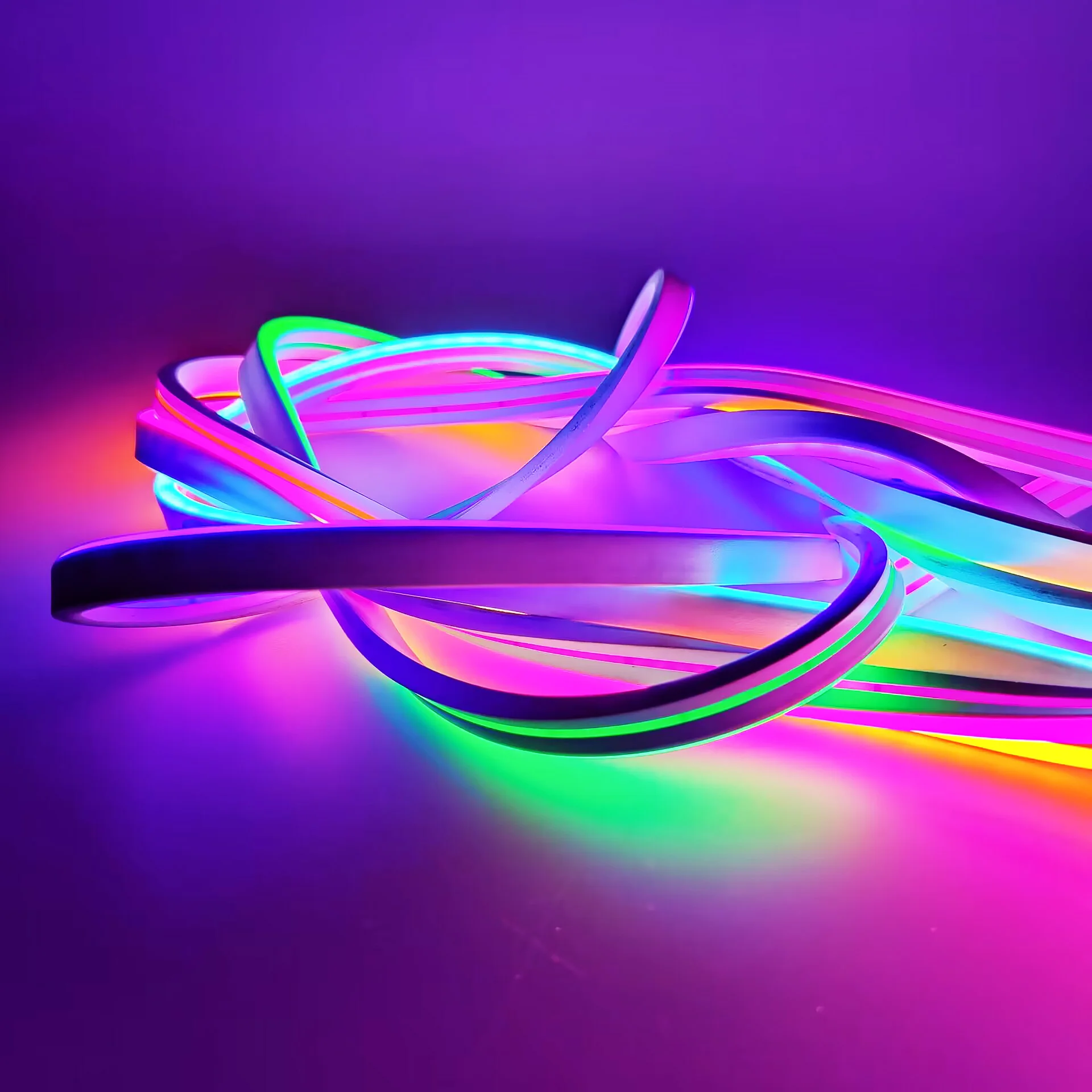 Neon Flex 12v 6*12mm Silicone Led Neon Light Strip Rope 1cm Cut Neon