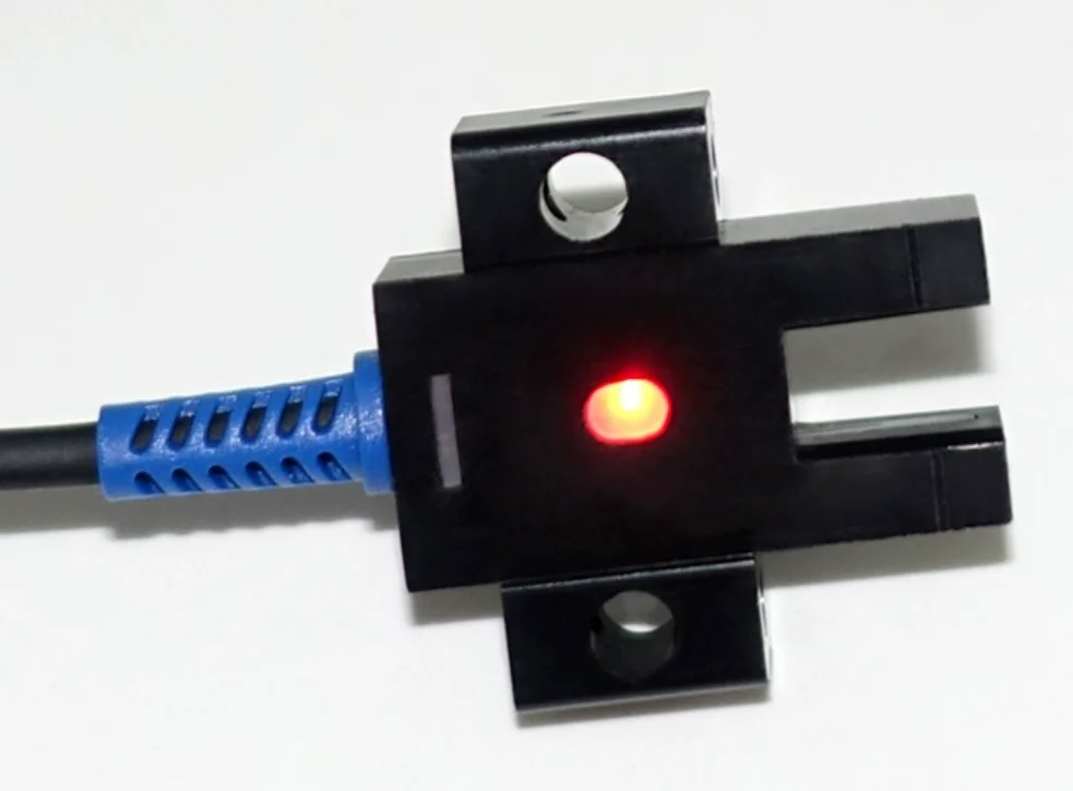 Optical Sensors 12V Board Mounted T/U Dark Micro IR Slotted Opto Switch Photoelectric Switch with Micro Ir Slot