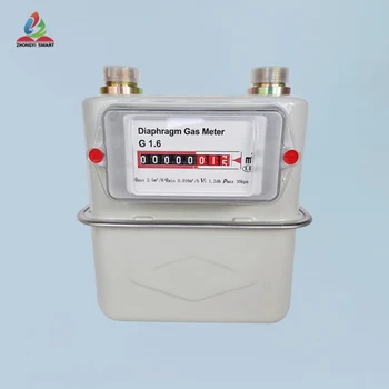 G1.6/G2.5/G4 steel shell Mechanical Gas Meter/Diaphragm gas meter