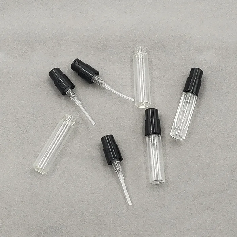 Small 2ml 3ml Gift Glass Perfume Sample Tester Bottle Perfume Spray Glass Vial Bottle