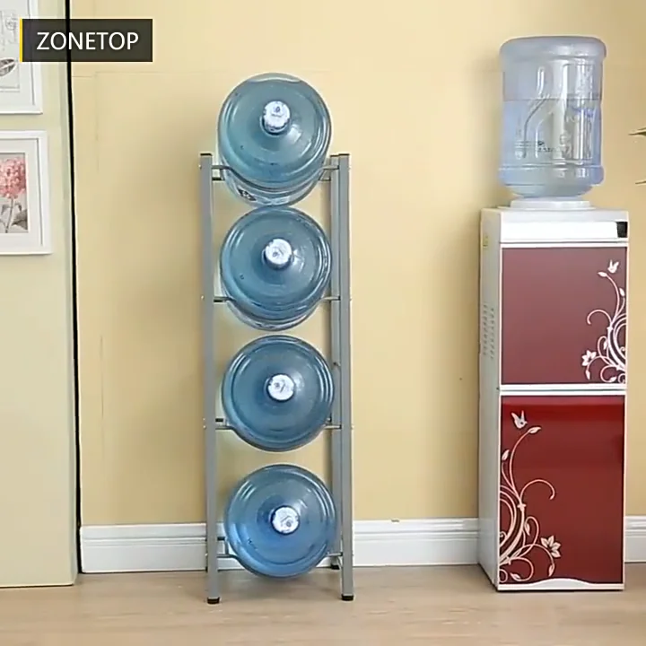 Wholesale Drum Water Dispenser Display Rack / Mineral Water Bottle Rack