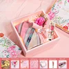 Silk scarf+hand cream gift box