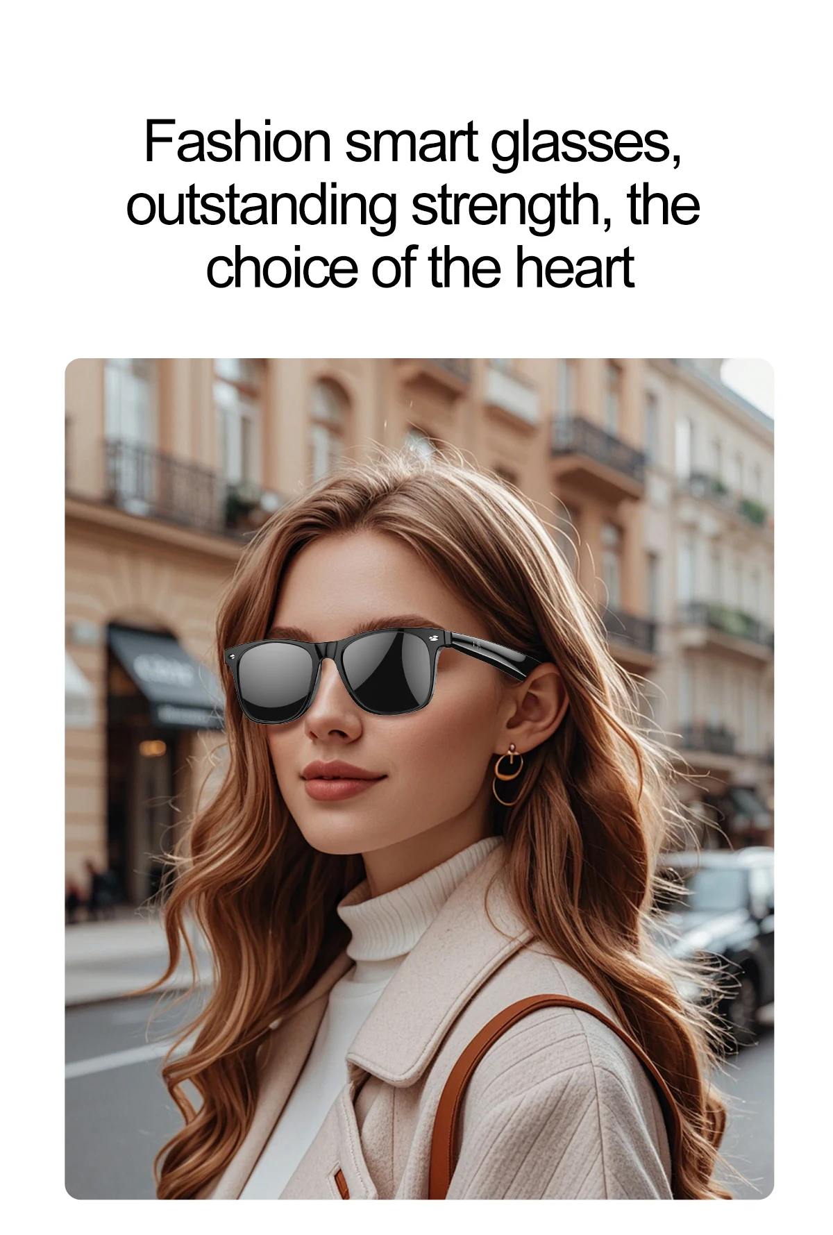 LICHIP W100  Translation  AI AR Smart Glasses Eye Glass Wireless G1 Display 2025 Video Translator with Translation Camera