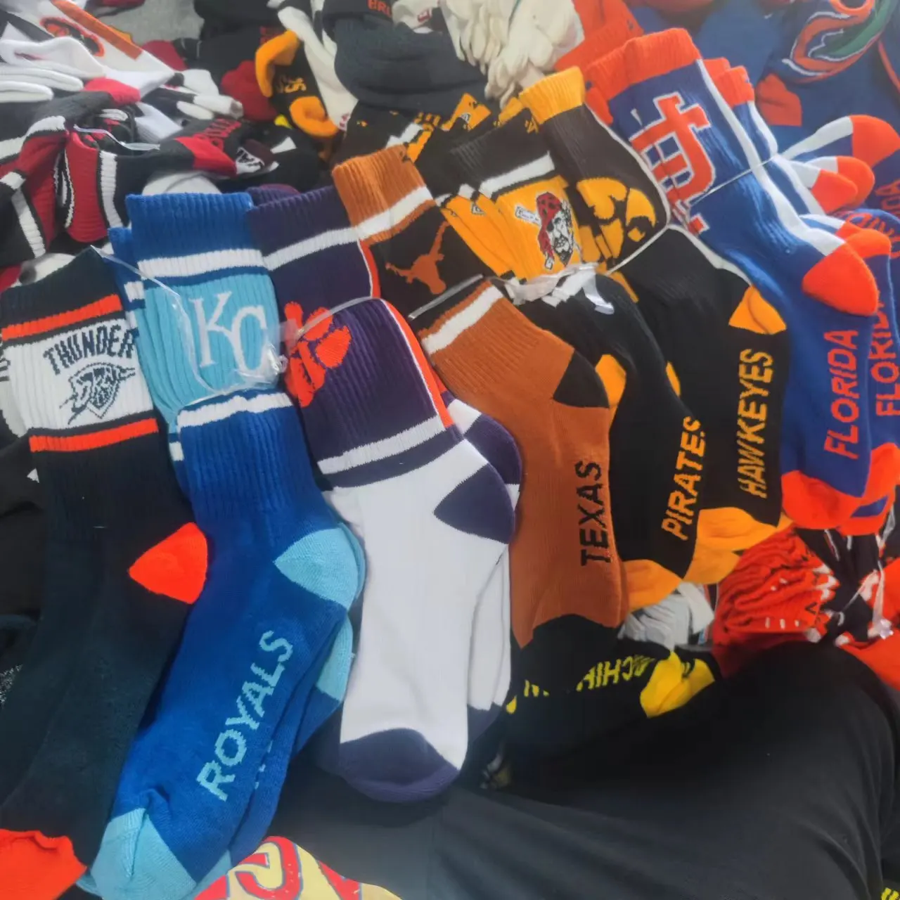 2022 Sports Training Nfl Na Brand Socks Long Cotton Basketball Popular ...