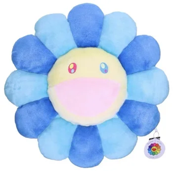 Fashion brand Murakami Takashi colorful sunflower throw pillow fashion decoration sofa cushion cushion plush toy home decoration