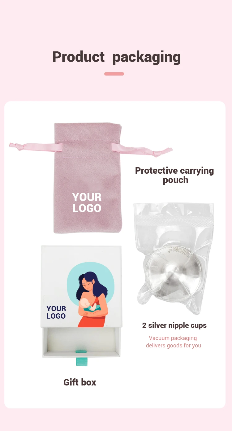 Eu Reach 999/925 Nursing Silver Cup Breastfeeding Silver Cups Reuse