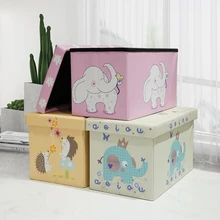 Modern 2021 Folding Square PVC Leather Storage Ottoman High Quality Living Room Furniture Stool