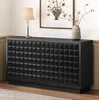 Black + Solid Wood+MDF
